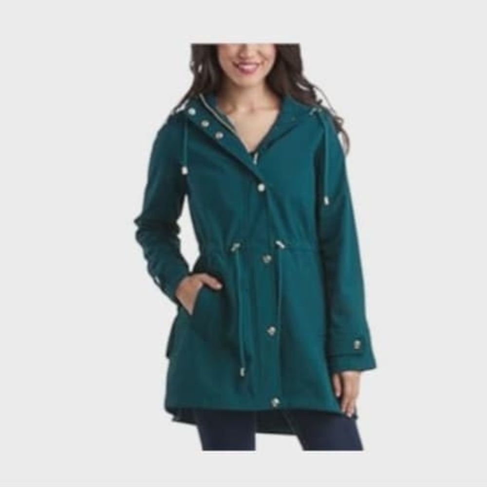 Jessica Simpson Water Resistant Softshell Raincoat
